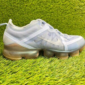 Nike Air VaporMax 2019 Boys Size 6Y Blue Athletic Running Walking Shoes Sneakers